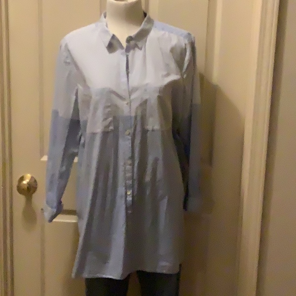 Mixed Stripe Long Sleeve Shirt